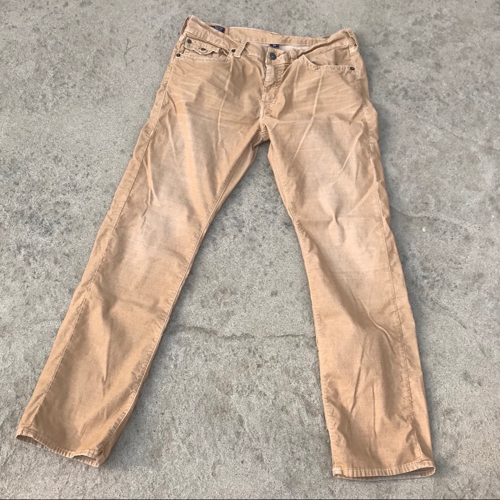 True Religion Men’s Ricky Relaxed Straight Pant 36